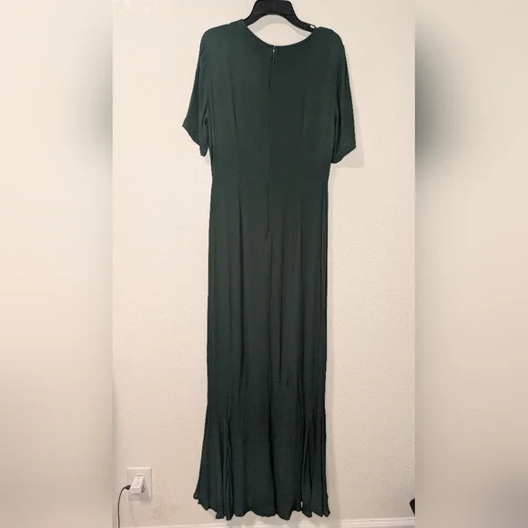 ASOS Petite Forest Green Maxi Dress - Picture 4 of 8